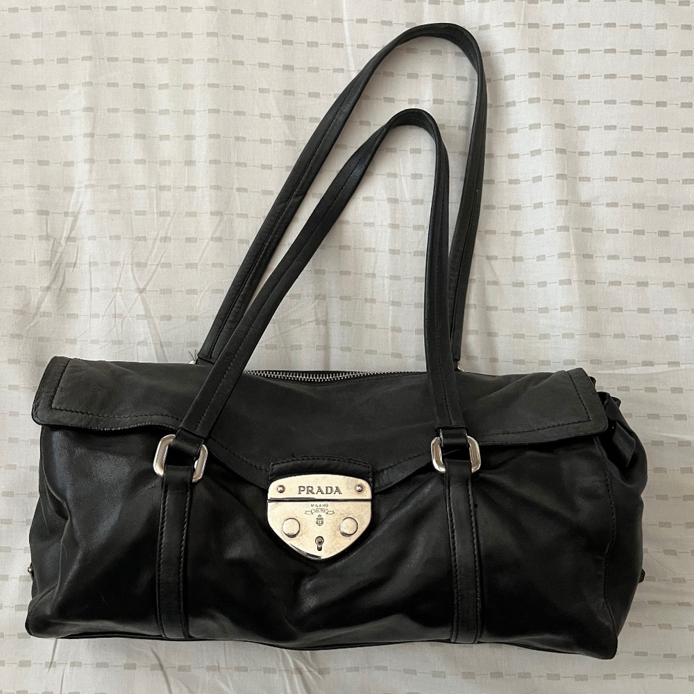 AUTHENTIC PRADA Soft Calf Easy Bag- Item # PRA829303